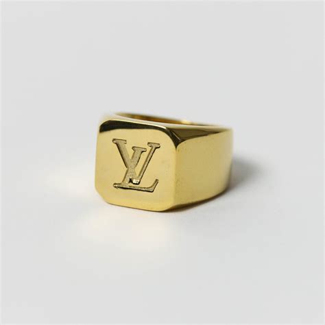 louis vuitton ring heren|true vintage louis vuitton ring.